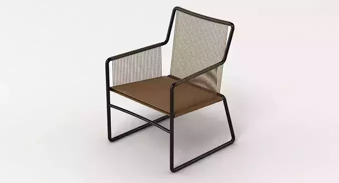Flexform Harp Chair