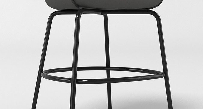 PlusHalle High Nest Chair 3D model 3