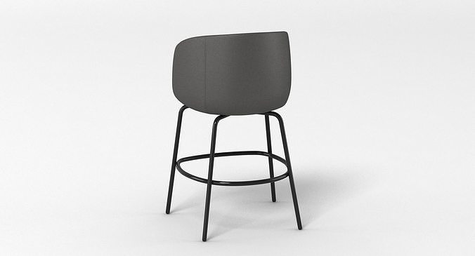 PlusHalle High Nest Chair 3D model 7