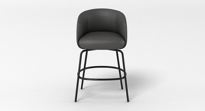 PlusHalle High Nest Chair 3D model 4