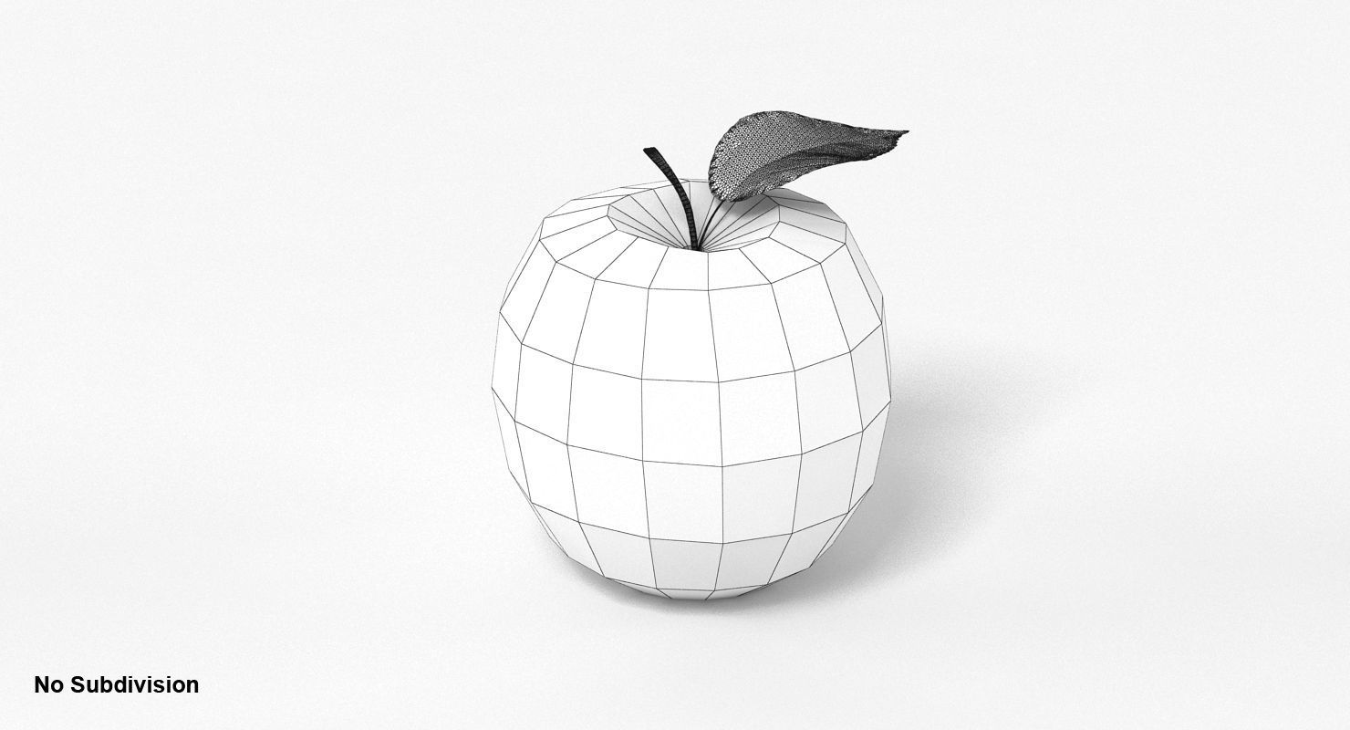 Apple 001 3D model_13