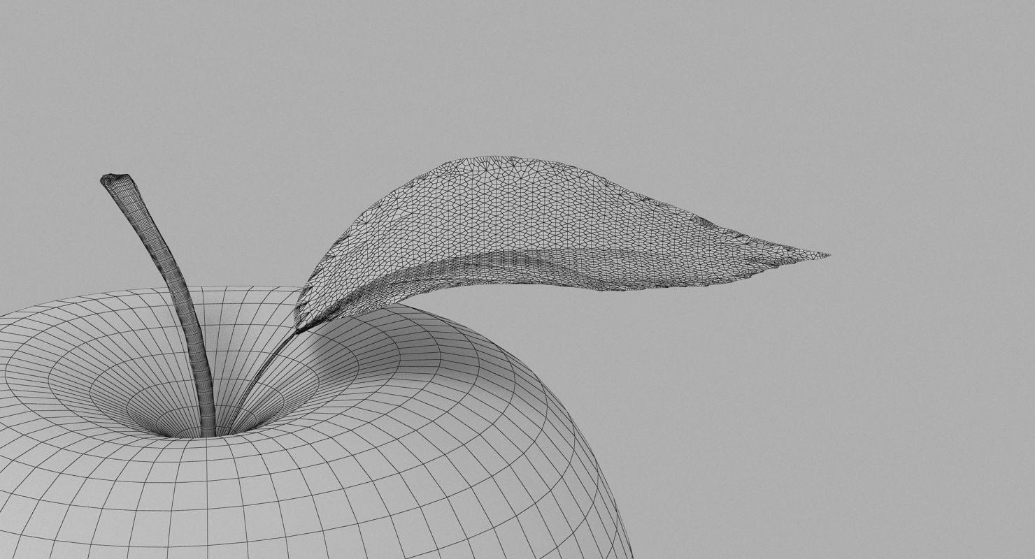 Apple 001 3D model_12