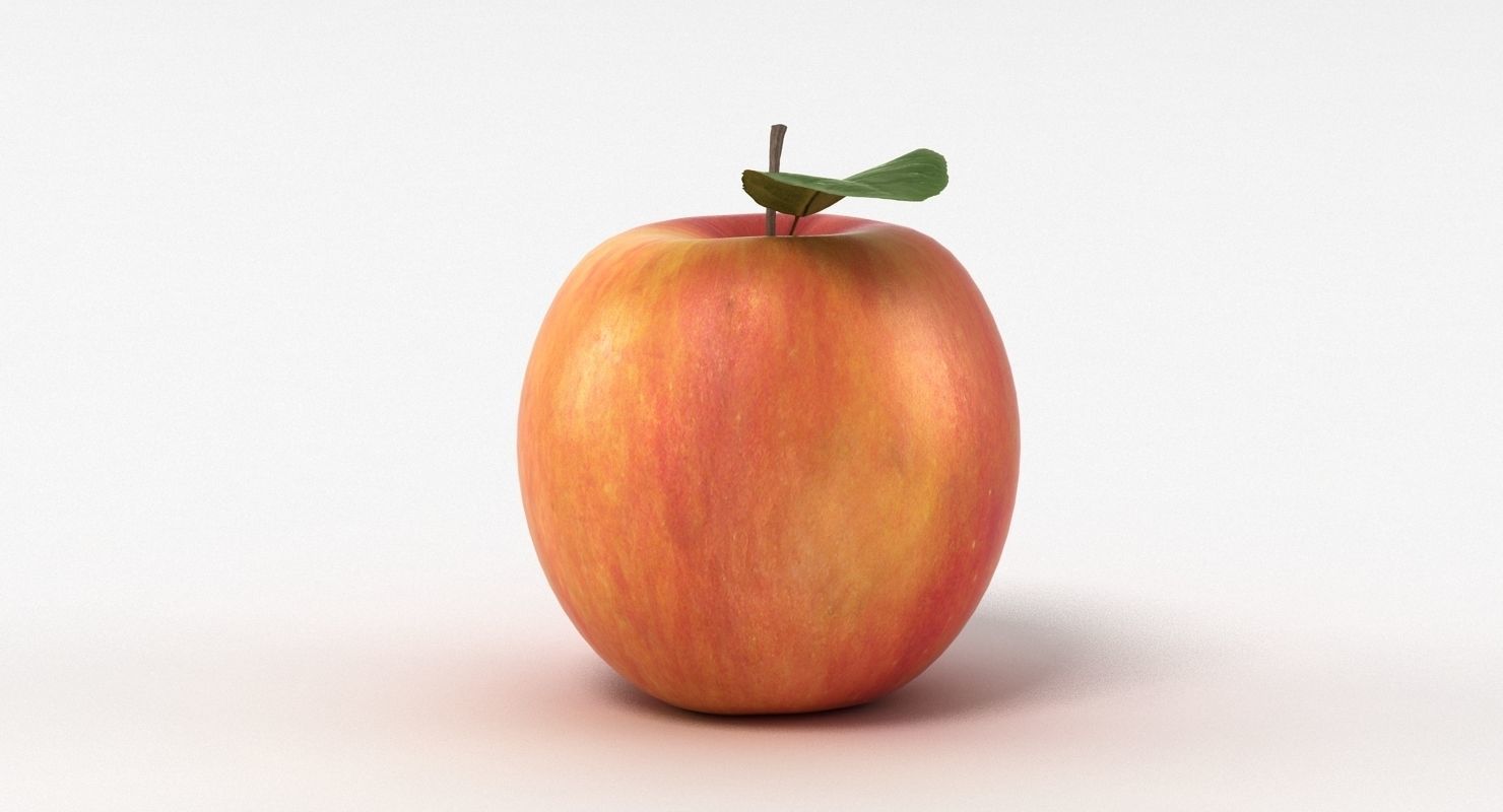 Apple 001 3D model_5