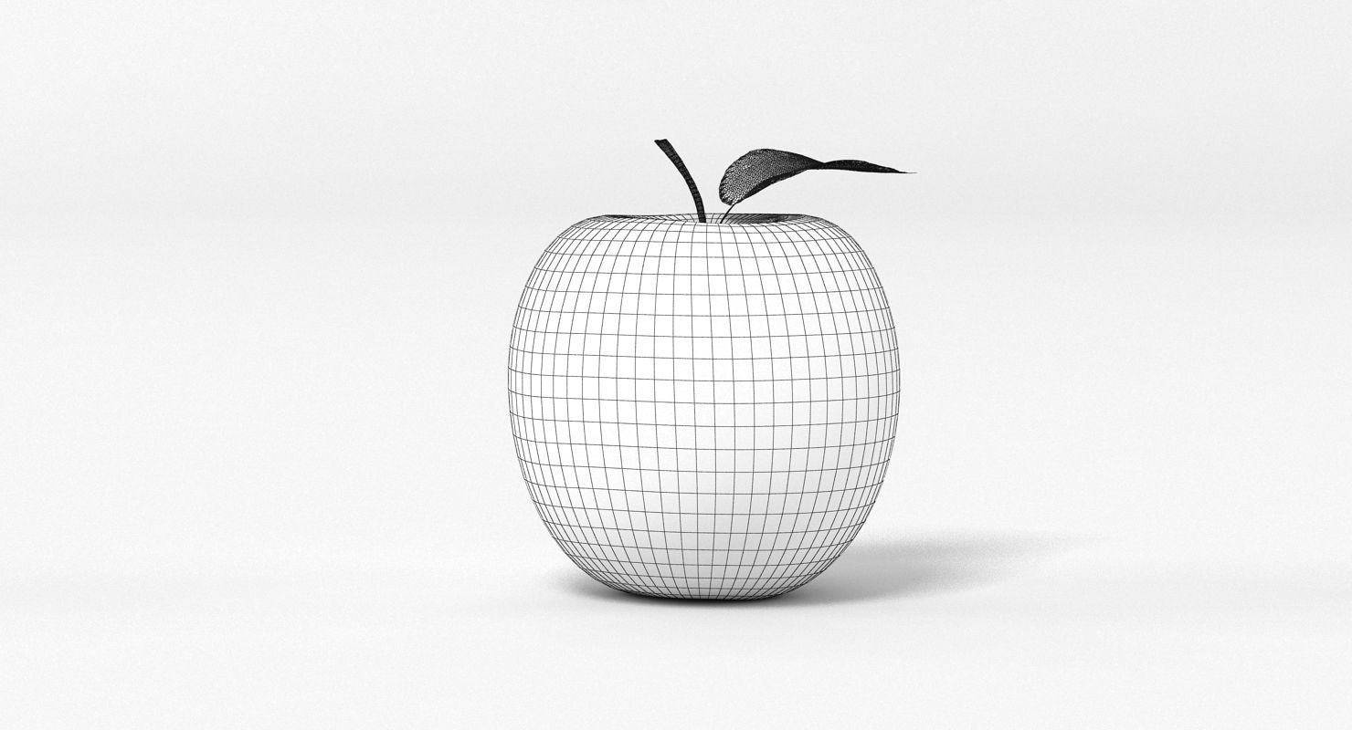 Apple 001 3D model_10