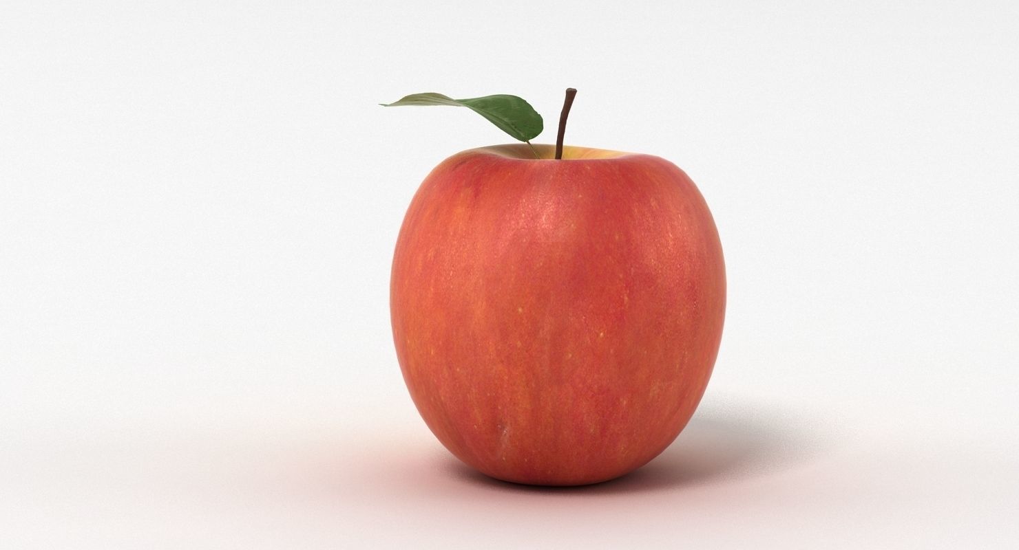 Apple 001 3D model_2