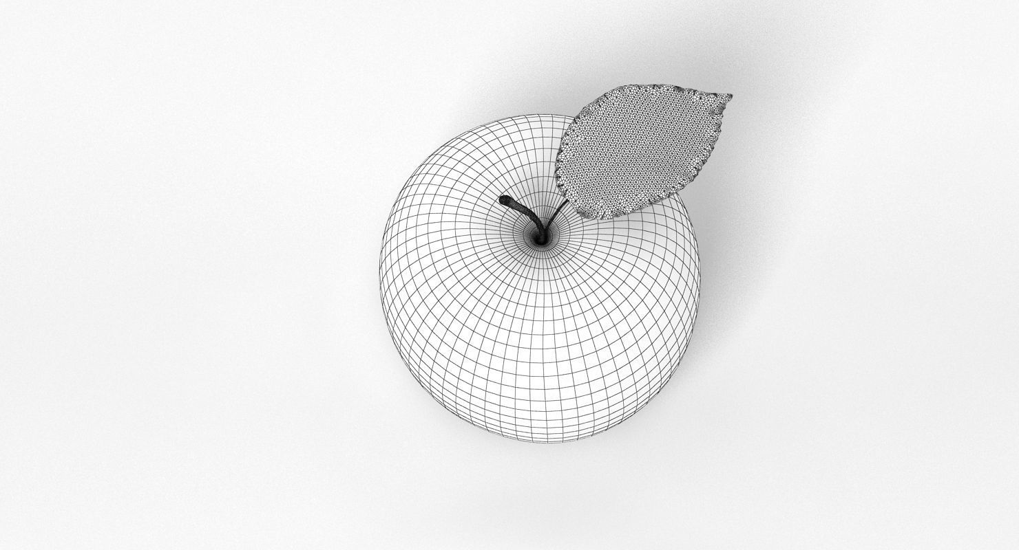Apple 001 3D model_11