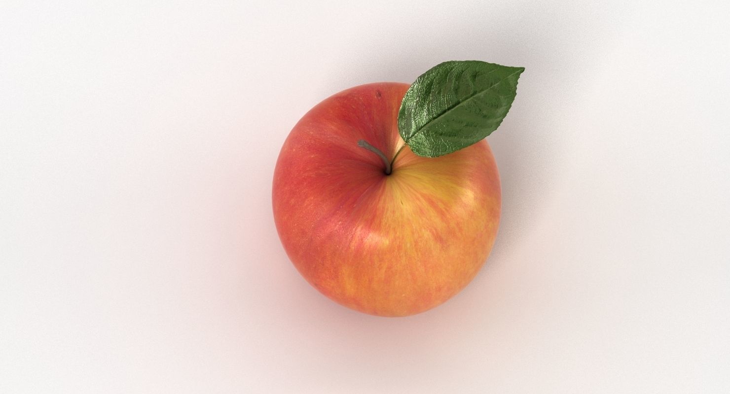 Apple 001 3D model_1
