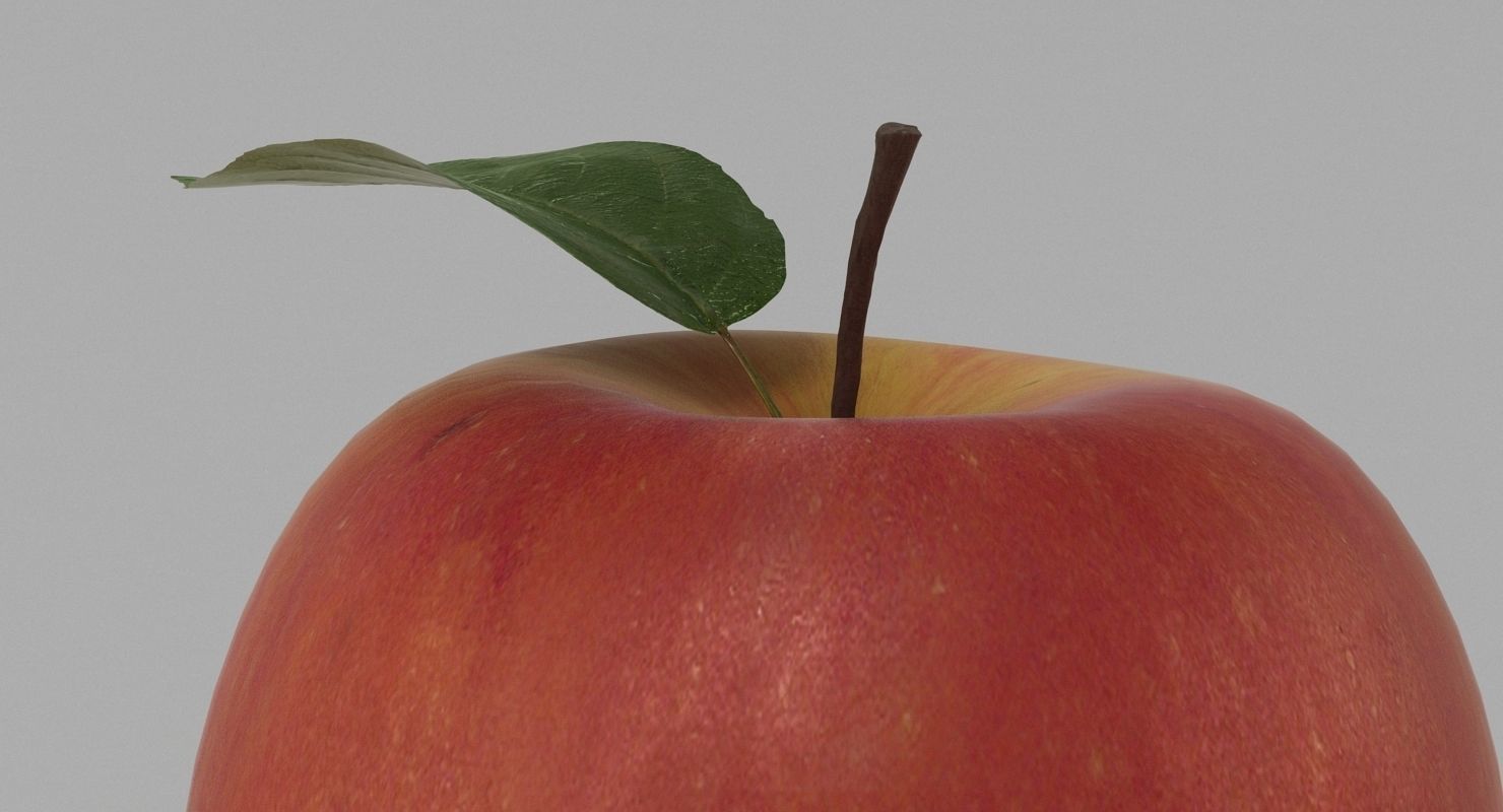 Apple 001 3D model_4