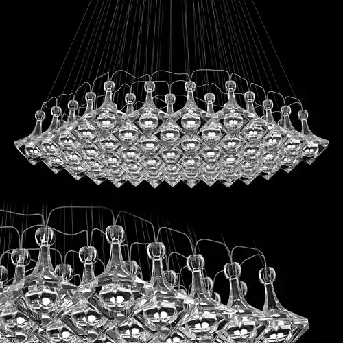 Facet  Pendant Cluster