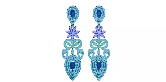 earring pair of earrings