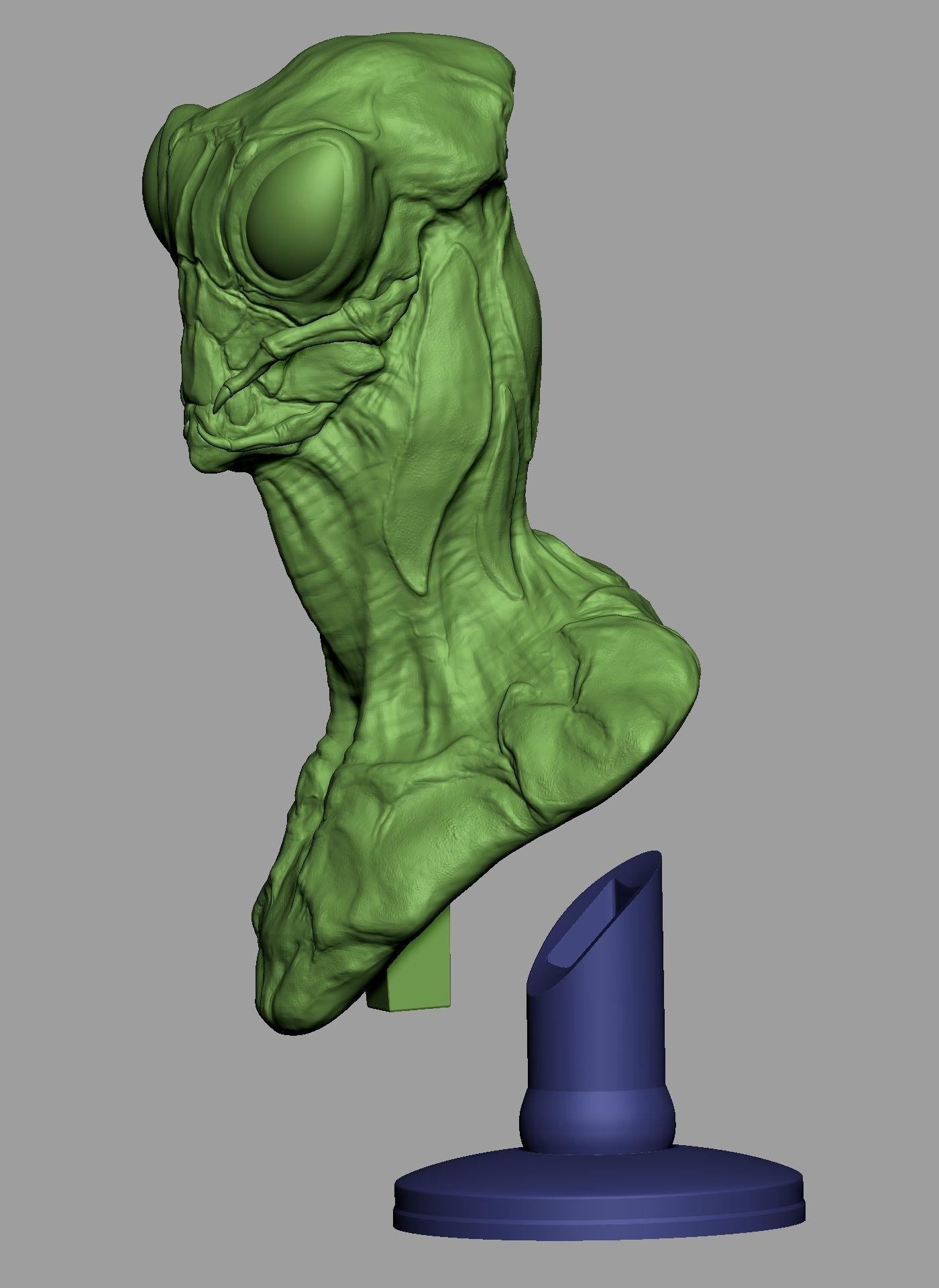 Alien Mantis Print 3D Stl 3D print model_14