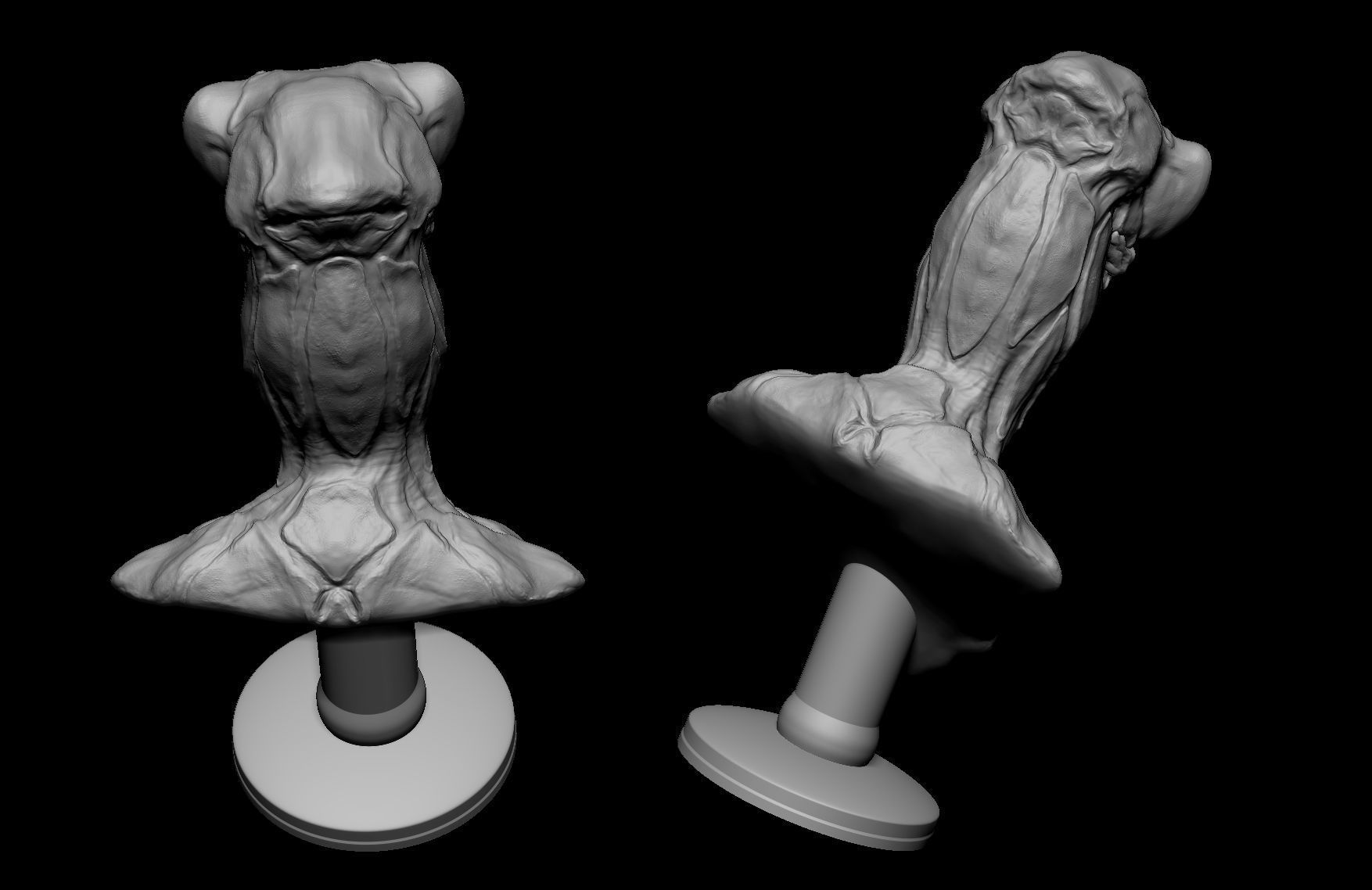 Alien Mantis Print 3D Stl 3D print model_9