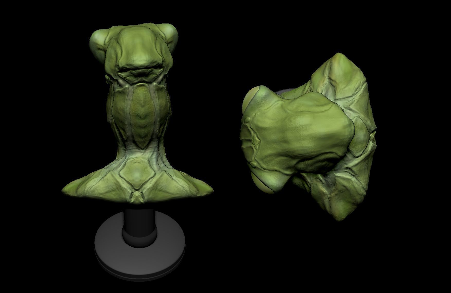 Alien Mantis Print 3D Stl 3D print model_5