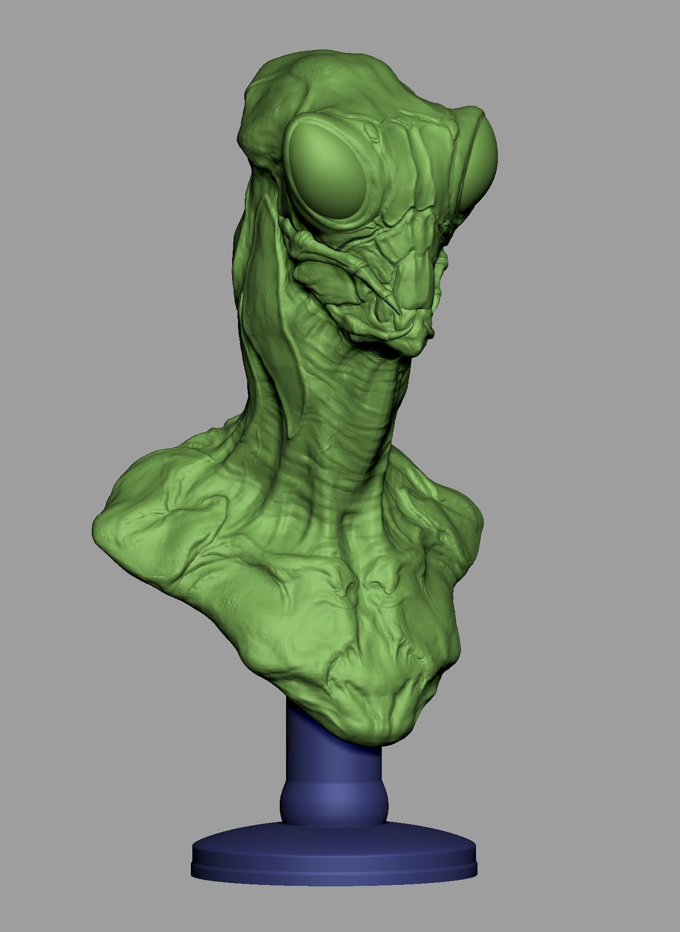 Alien Mantis Print 3D Stl 3D print model_12