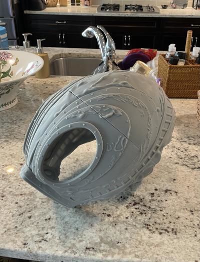 The Sandman helm 3D print model_8