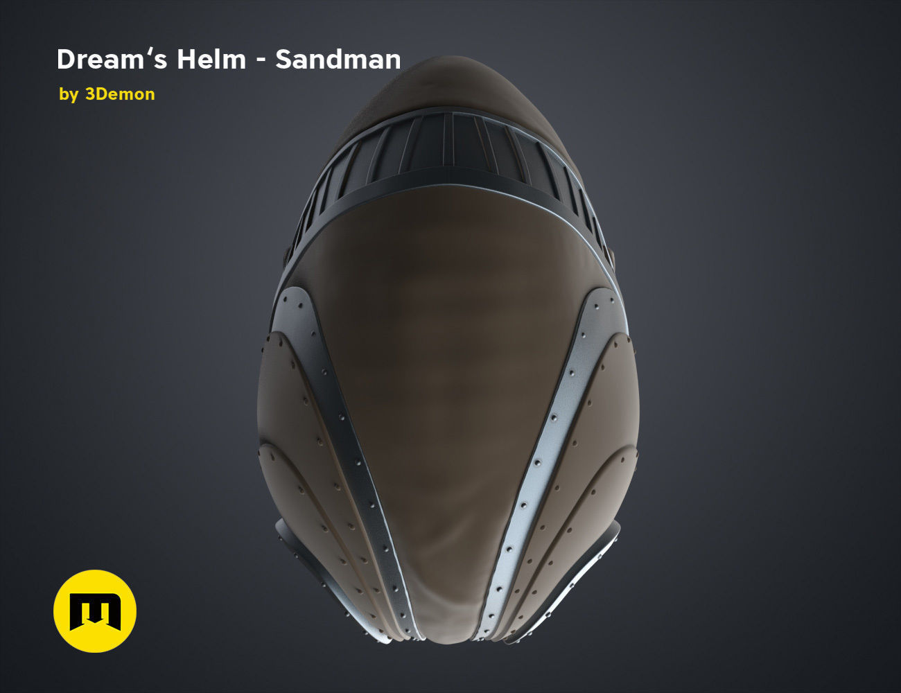 The Sandman helm 3D print model_27