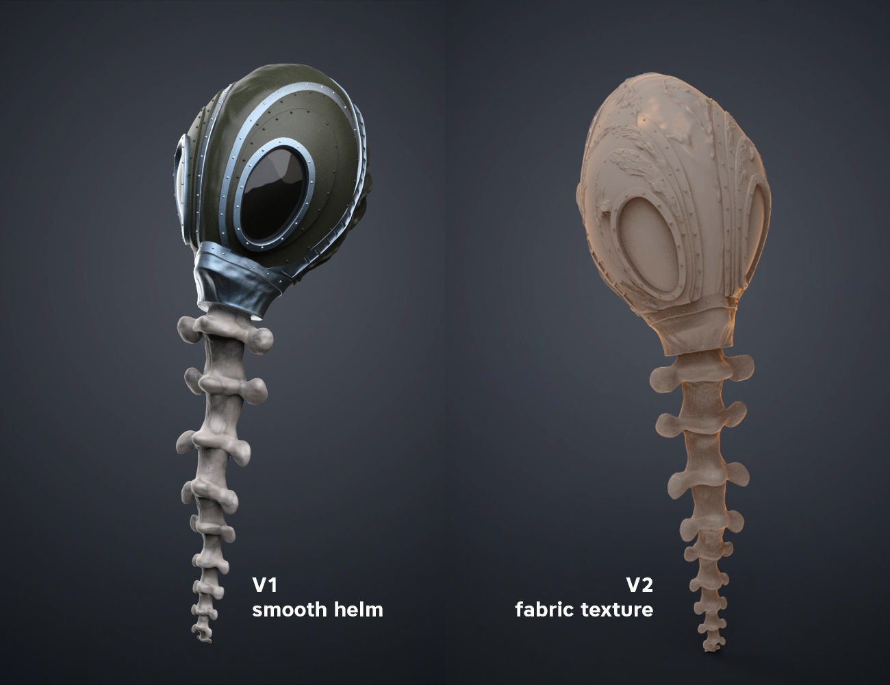 The Sandman helm 3D print model_1