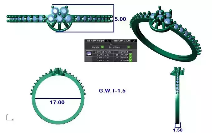 BEAUTIFUL PACK OF RINGS