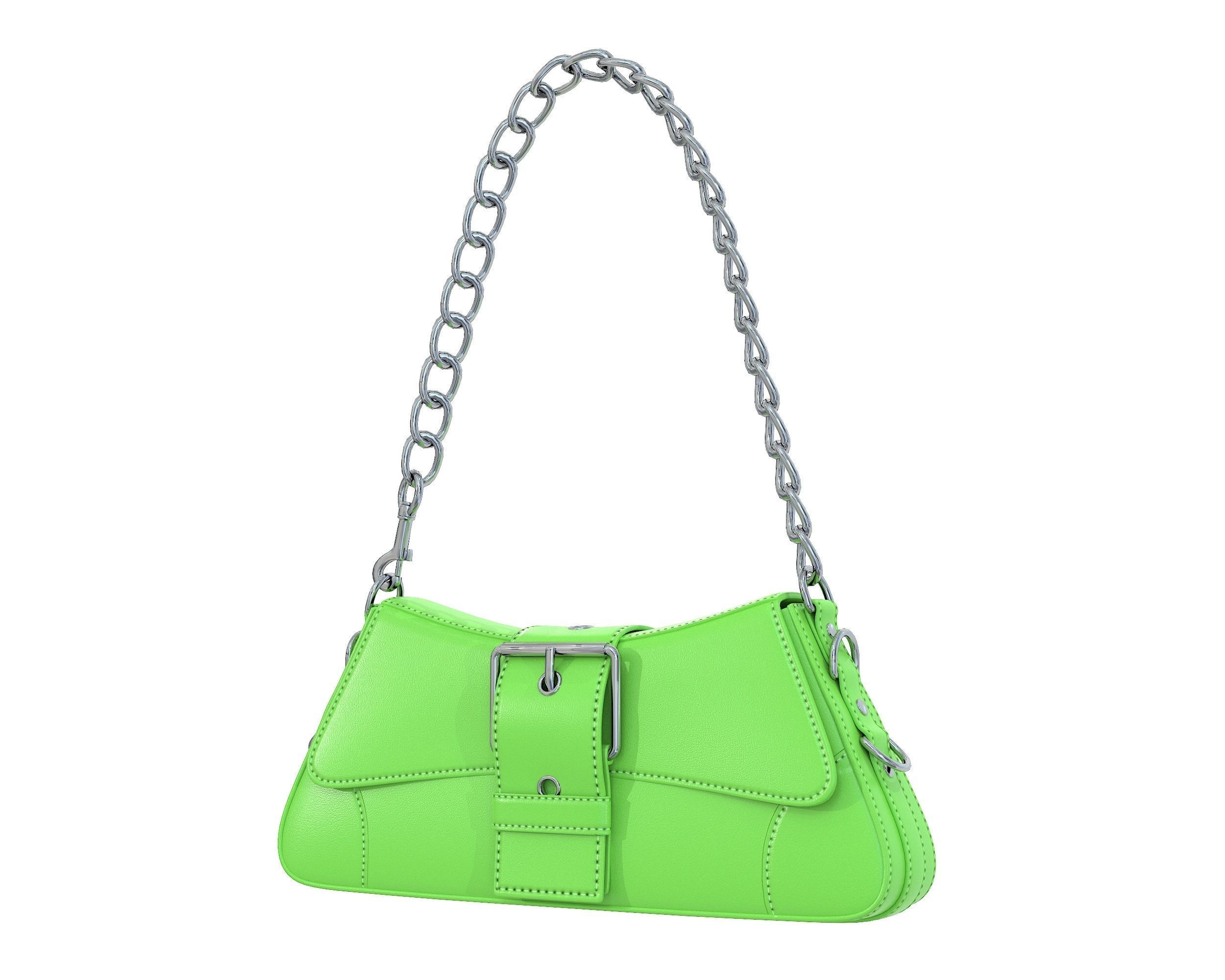 Balenciaga Lindsay Small Bag Low-poly 3D model_2