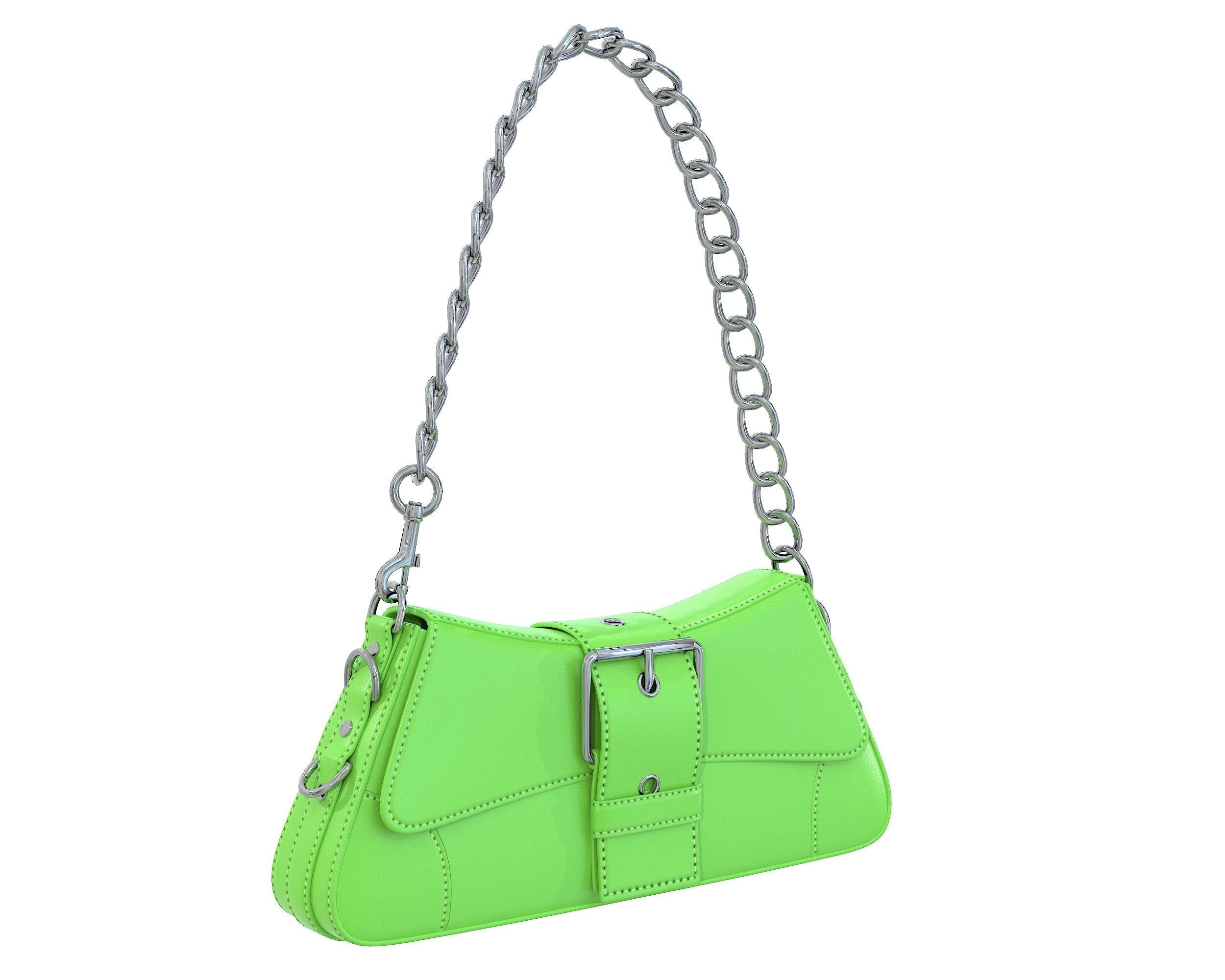 Balenciaga Lindsay Small Bag Low-poly 3D model_8