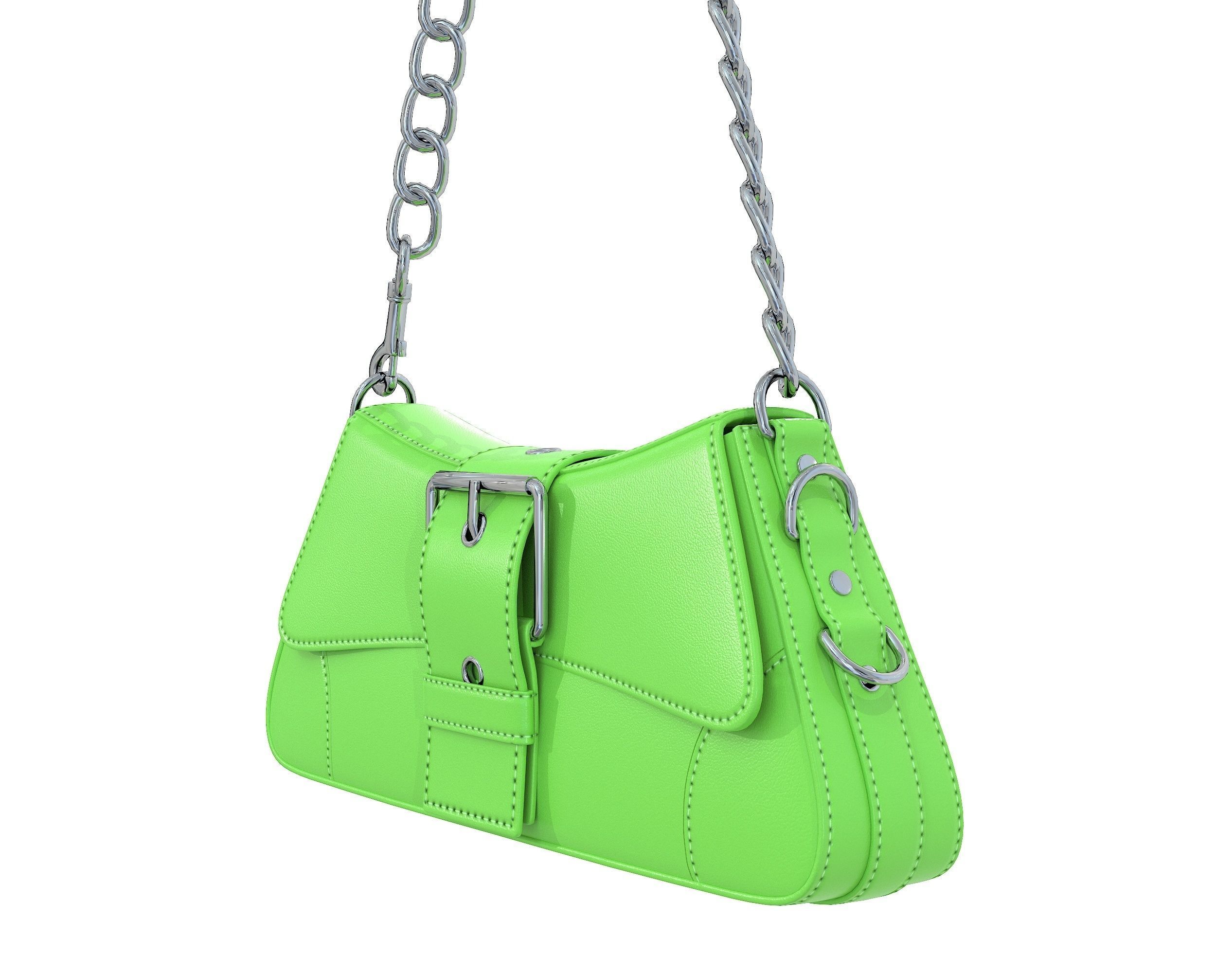 Balenciaga Lindsay Small Bag Low-poly 3D model_14