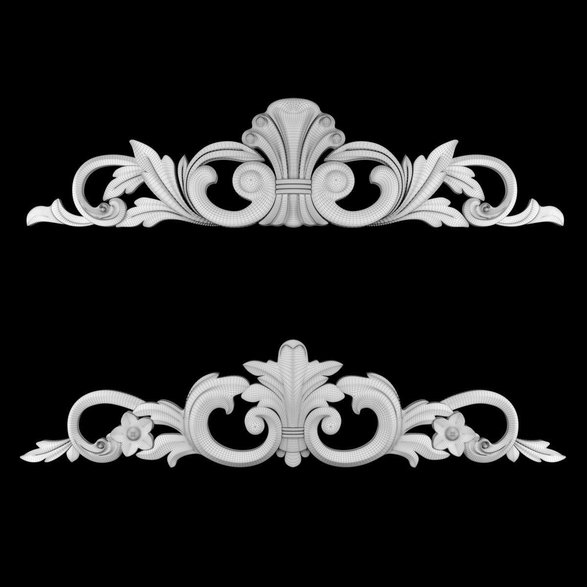 Ornament 13 3D model_4