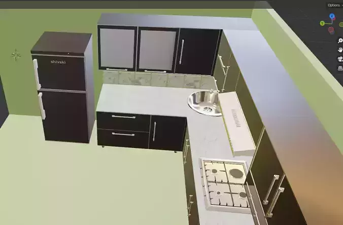 Kitchen stainless steel sink