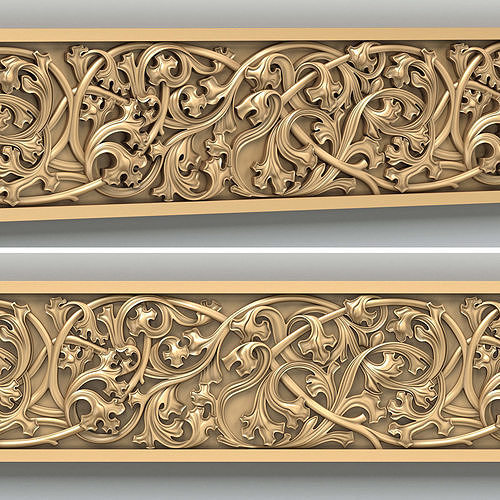 Molding 054 Gothic 3D model