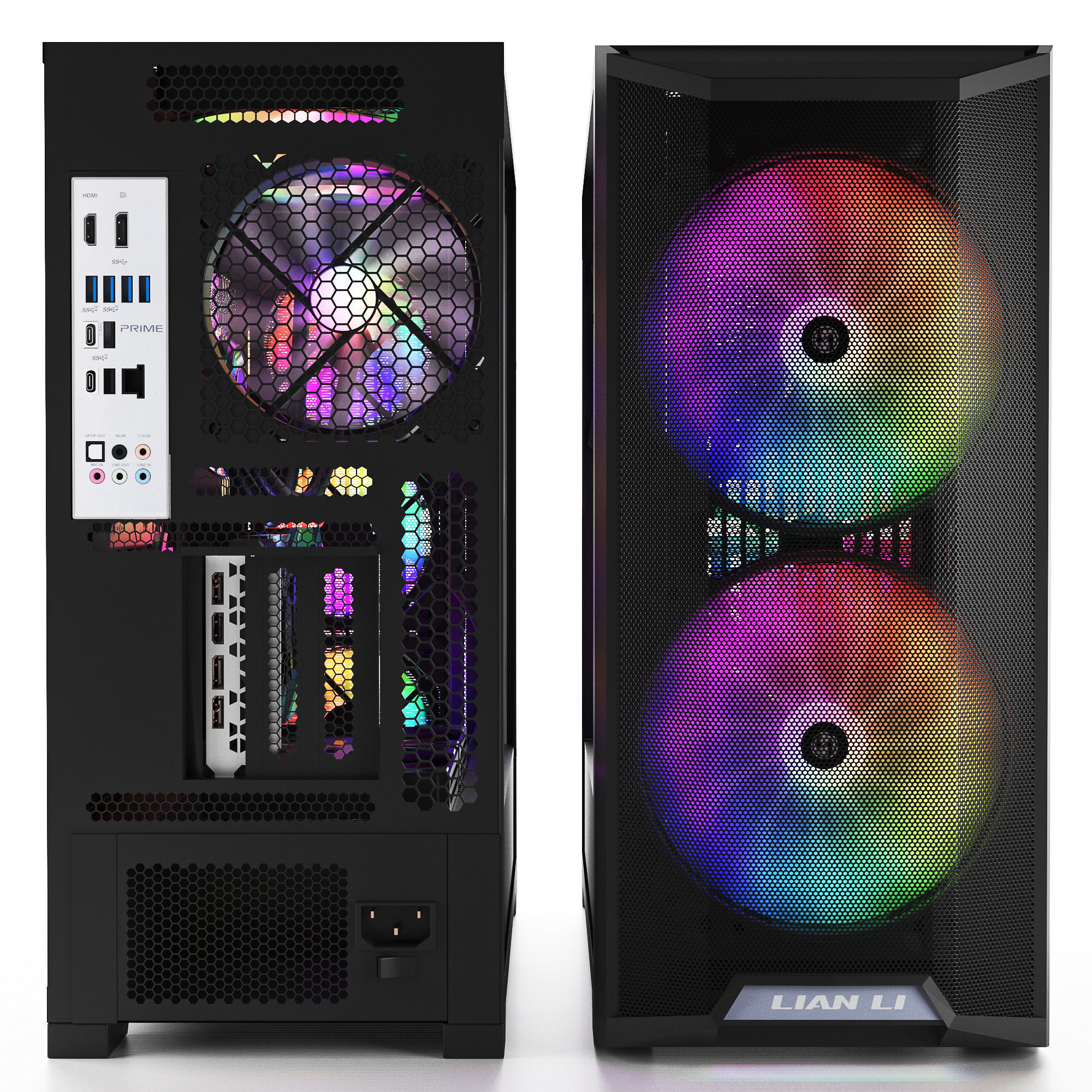 Lian Li Lancool-215 3D model_8