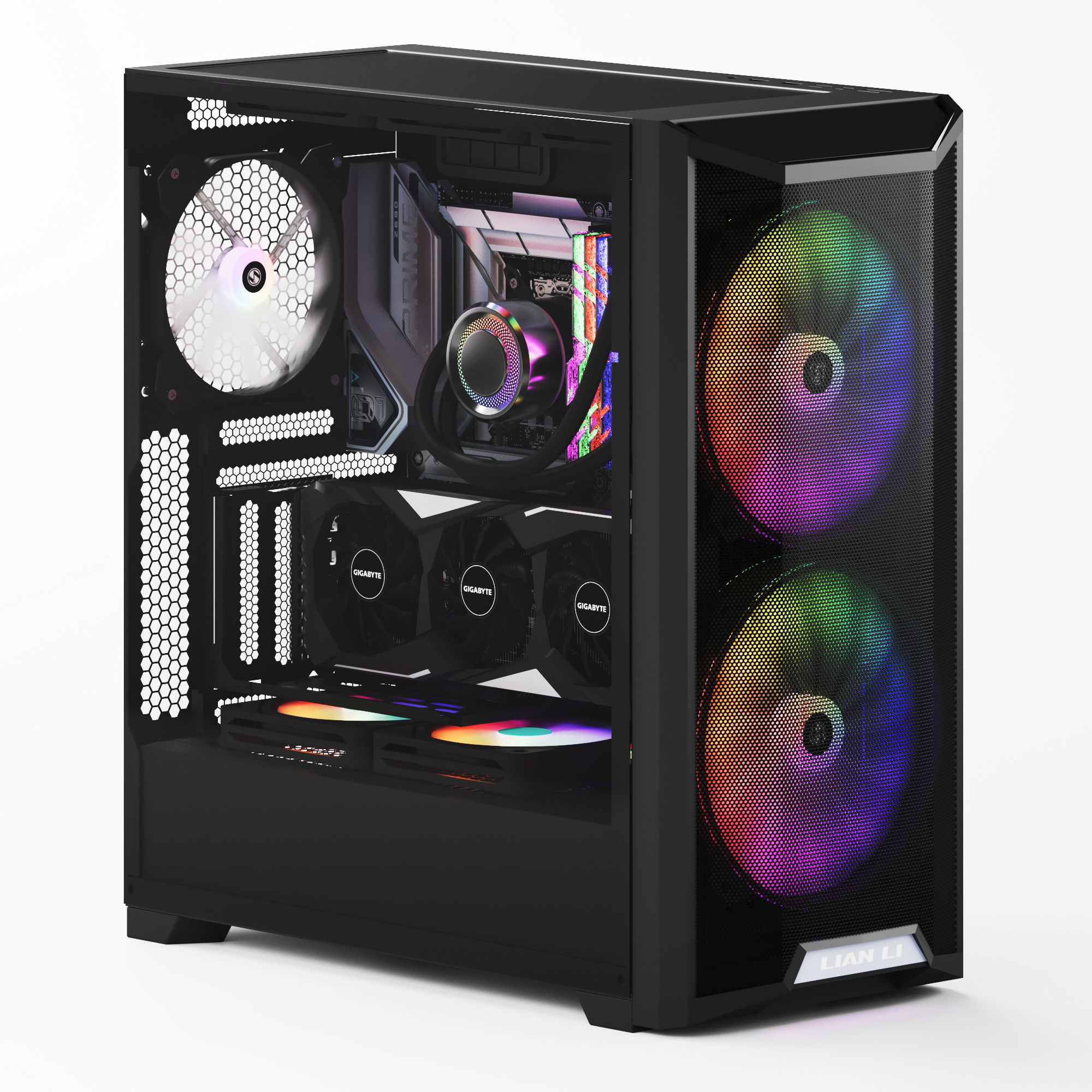 Lian Li Lancool-215 3D model_16