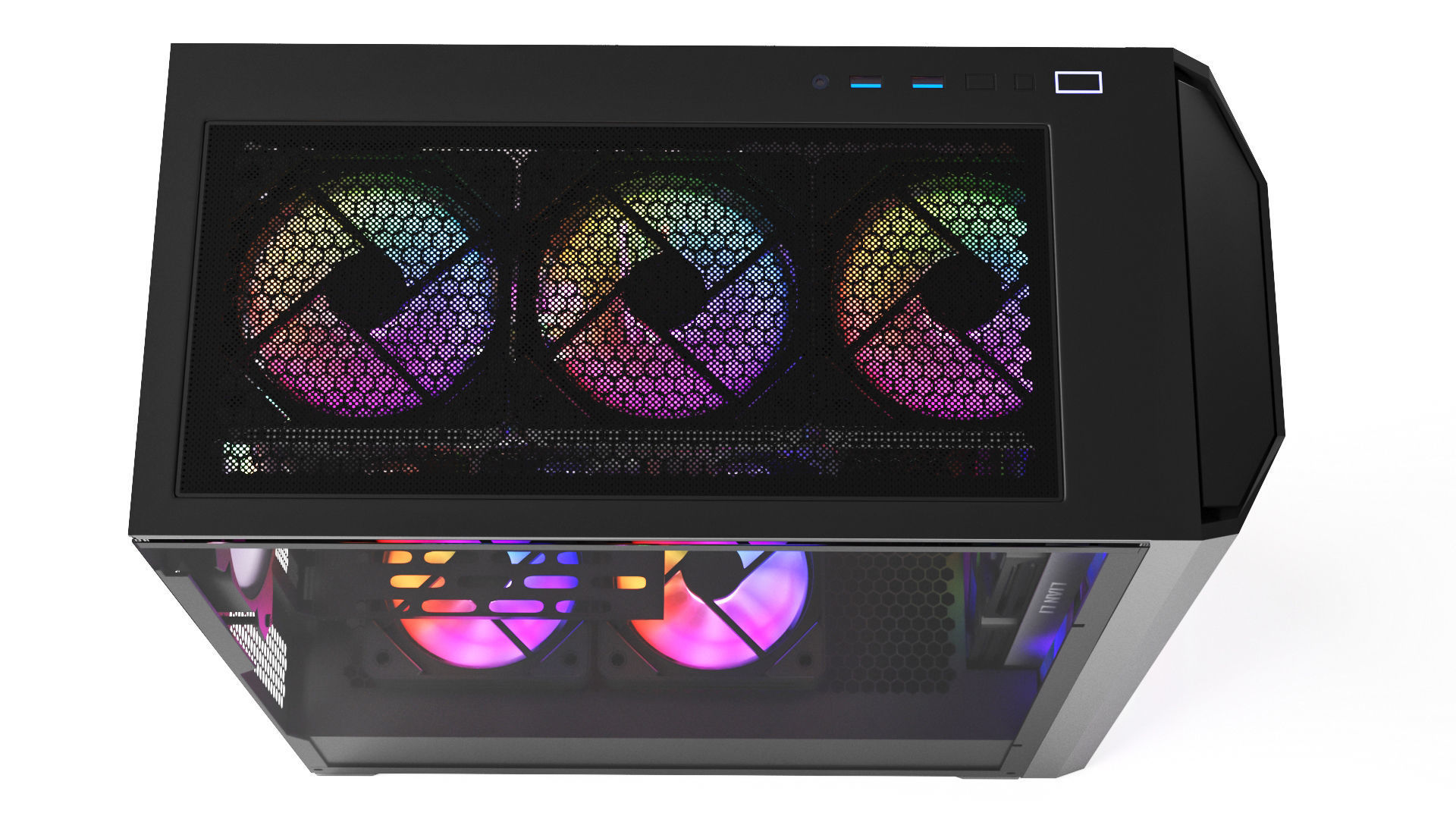 Lian Li Lancool-215 3D model_14