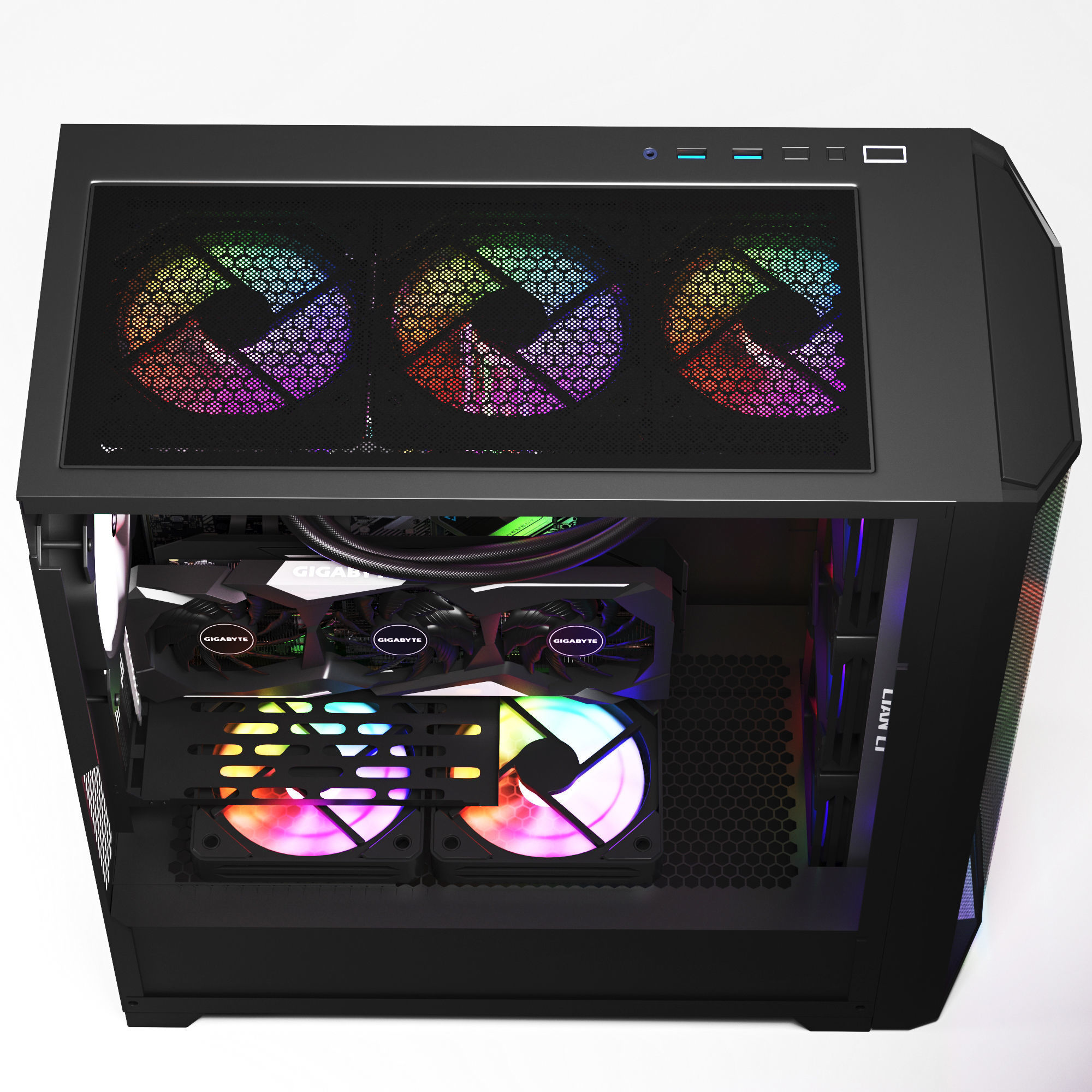 Lian Li Lancool-215 3D model_5