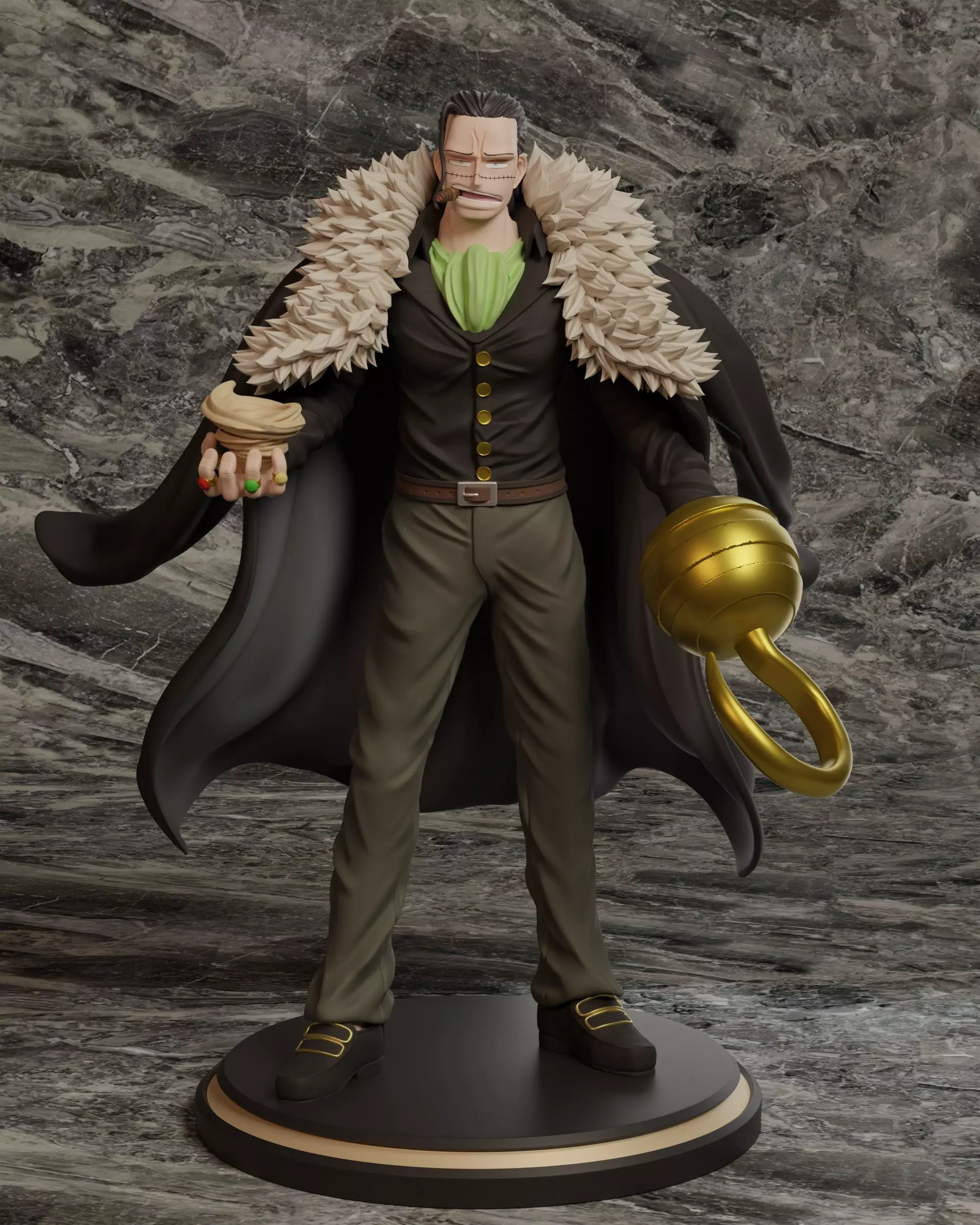 One Piece - Sir Crocodile 3D print model