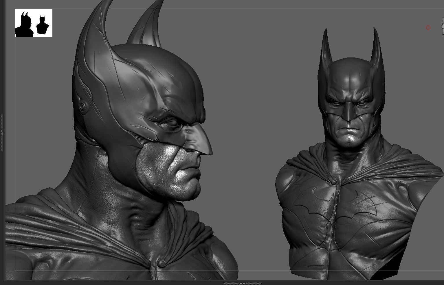 Batman Tactical Bust 3D print model_7