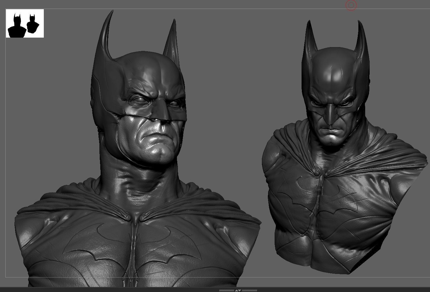 Batman Tactical Bust 3D print model_8