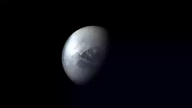 Pluto 3D model