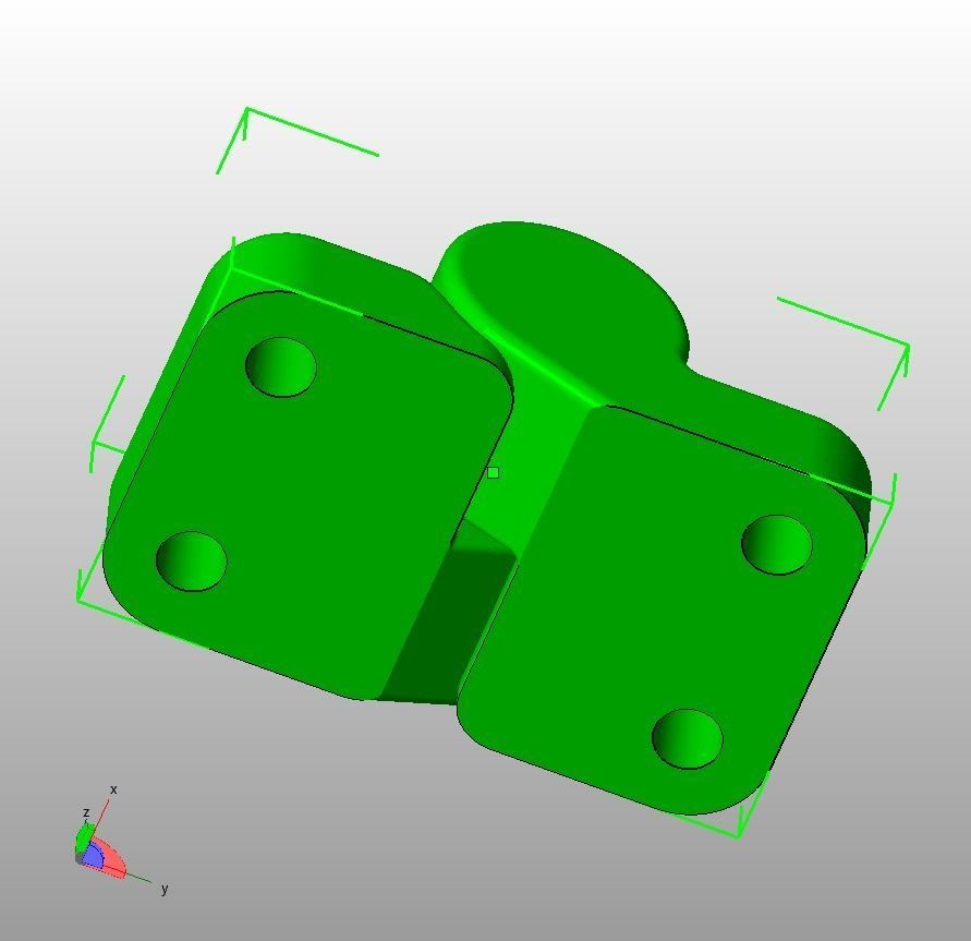 Plastic Hinge Small-Stronger 3D print model_25