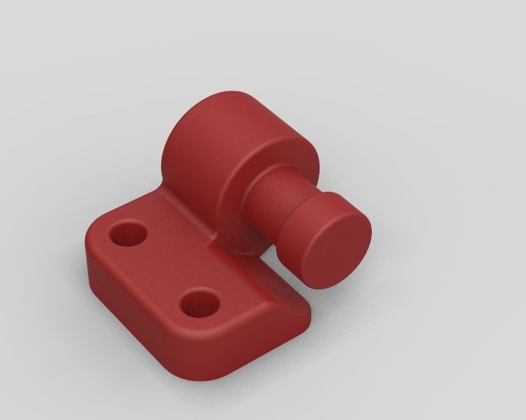Plastic Hinge Small-Stronger 3D print model_44