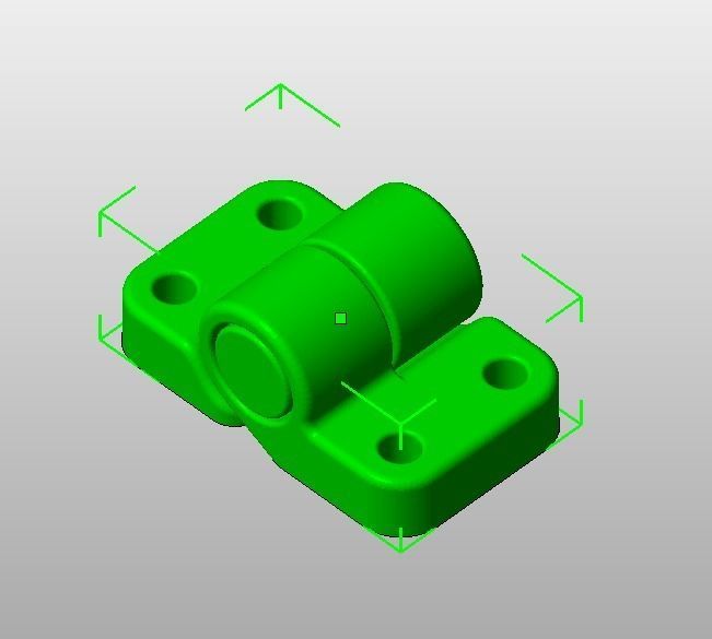 Plastic Hinge Small-Stronger 3D print model_21
