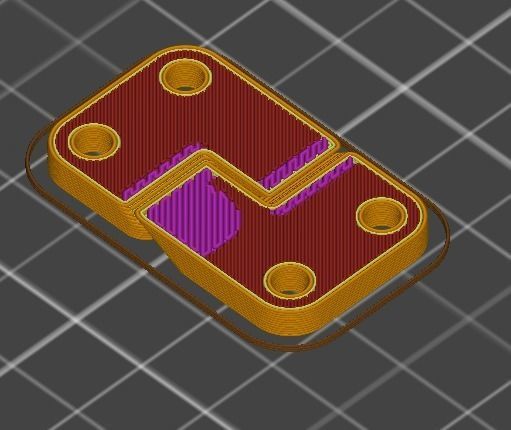 Plastic Hinge Small-Stronger 3D print model_29