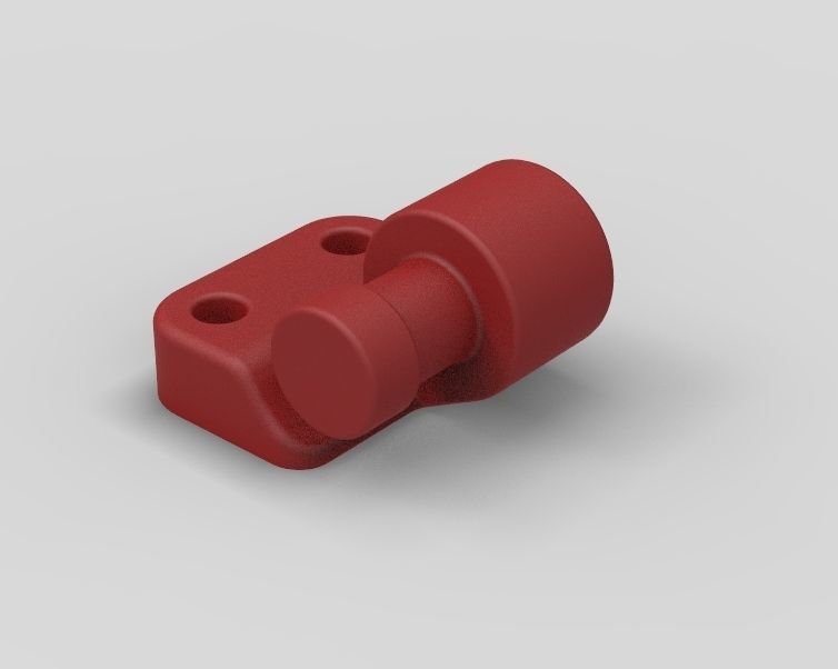 Plastic Hinge Small-Stronger 3D print model_43