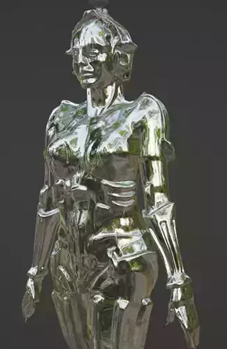 Metropolis Maria Fan Art 3D model