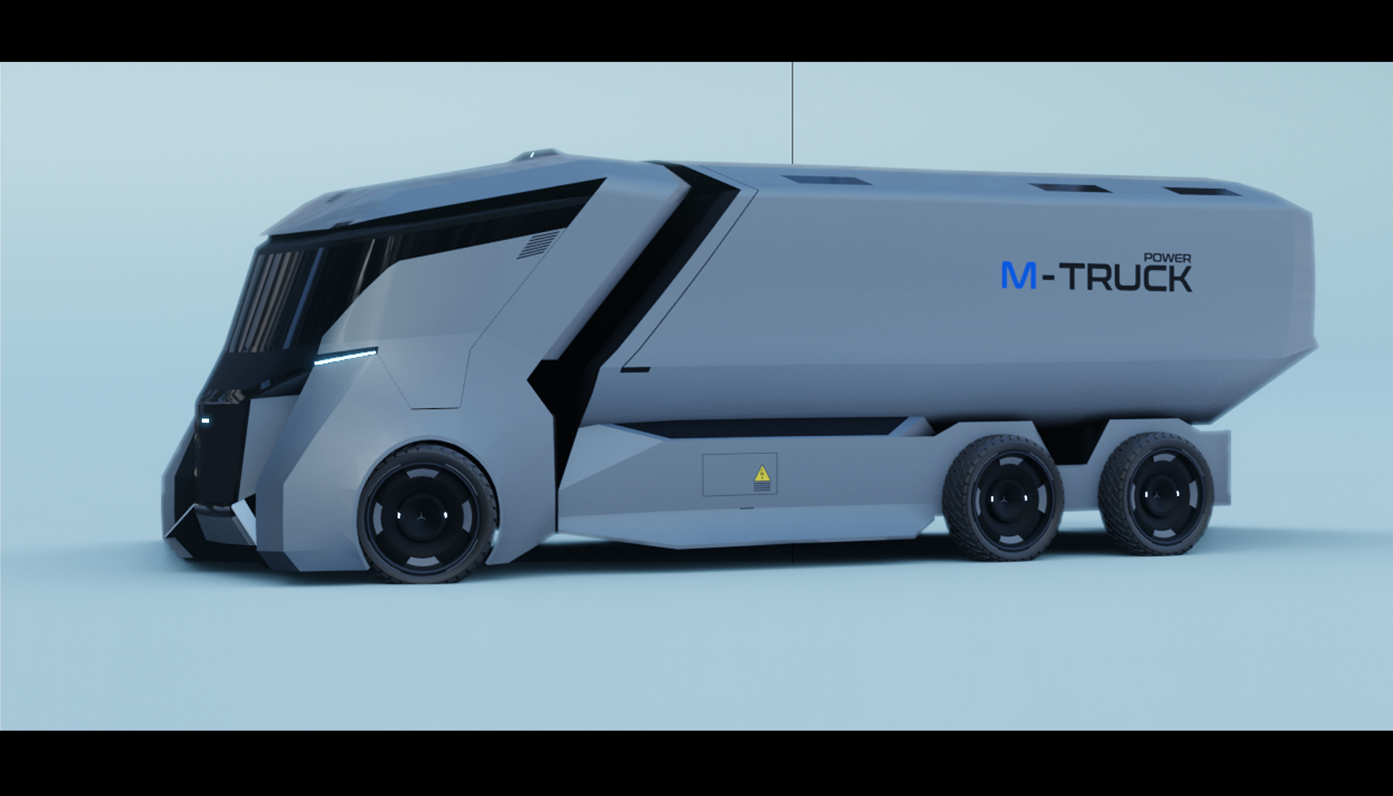 SX Truck Design concept 3D model_1