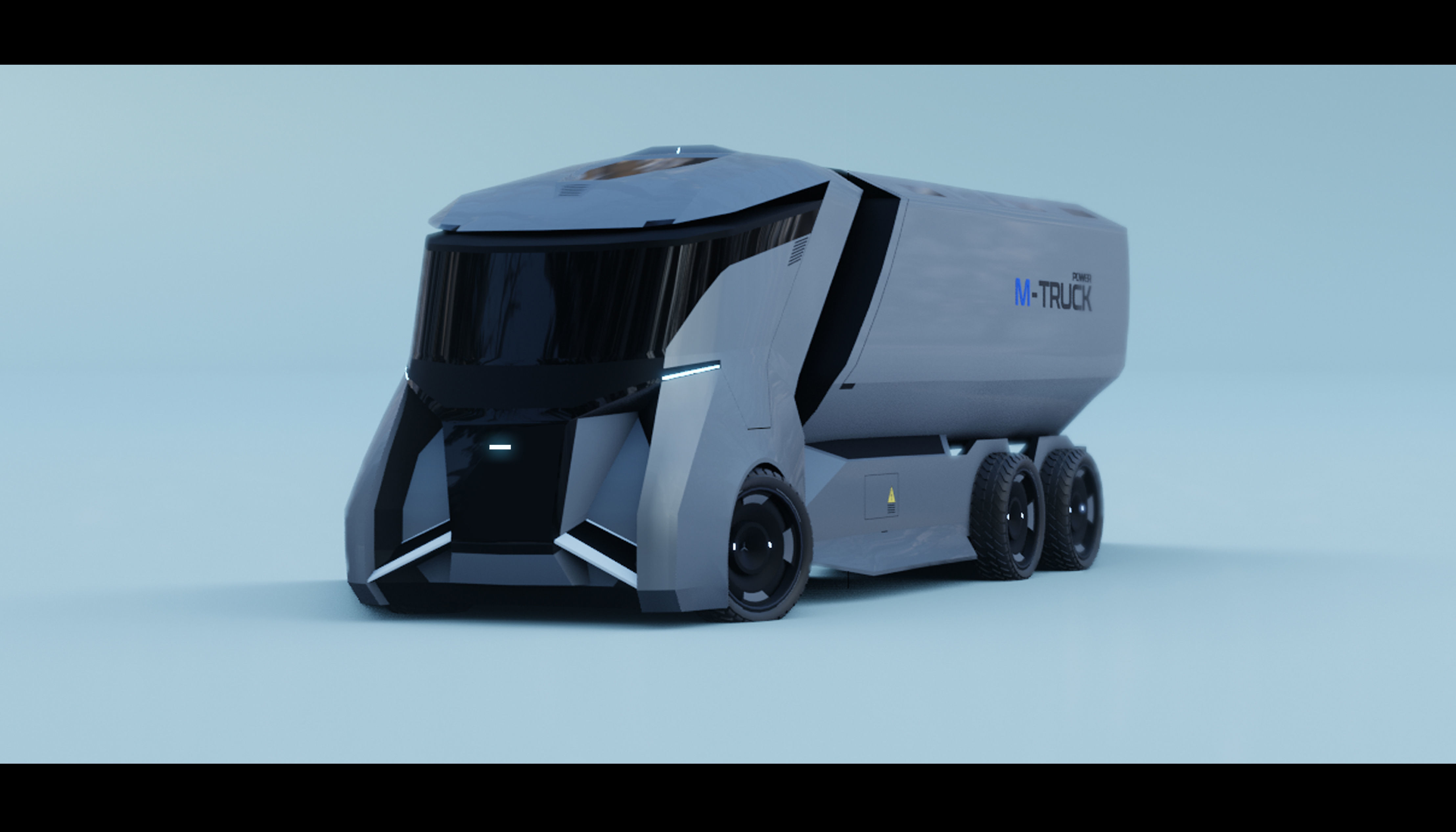 SX Truck Design concept 3D model_2