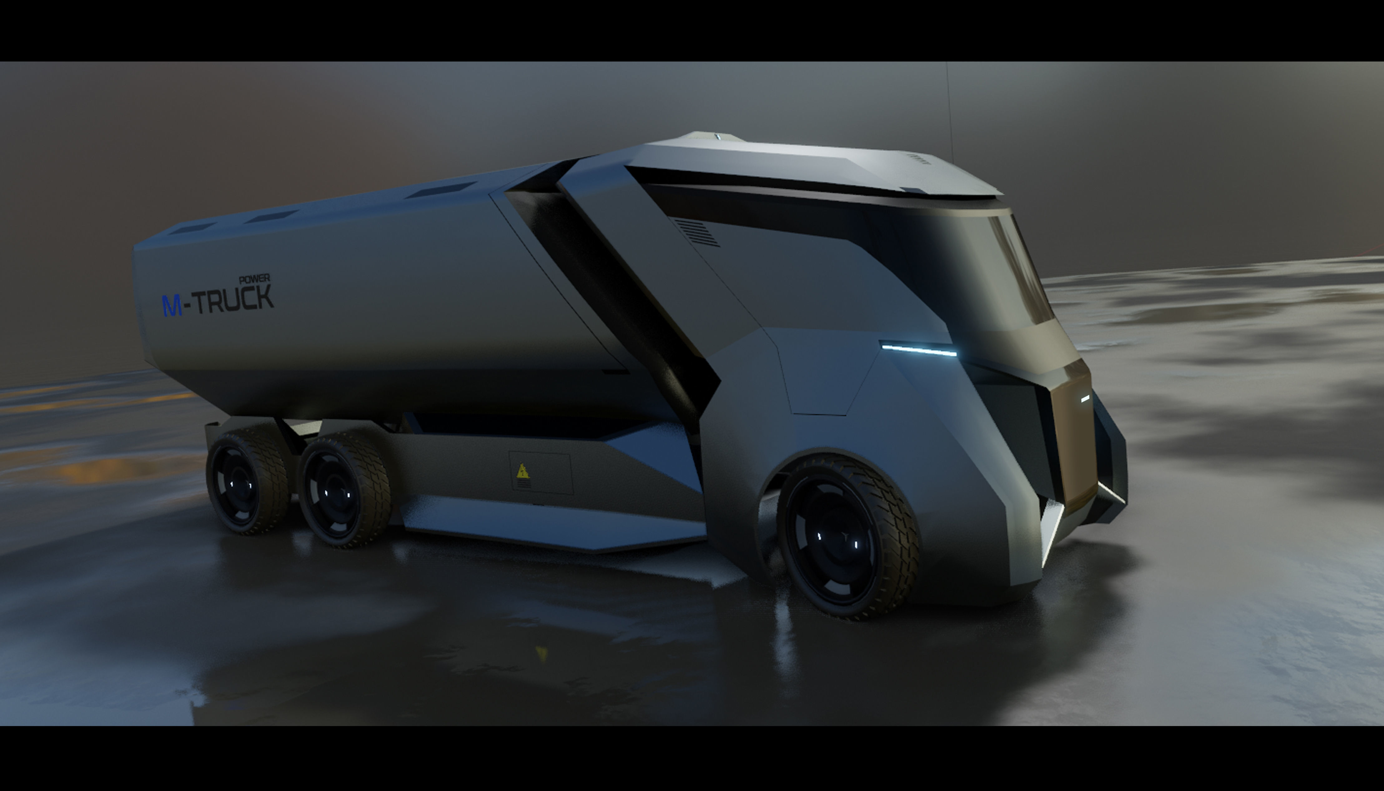 SX Truck Design concept 3D model_9