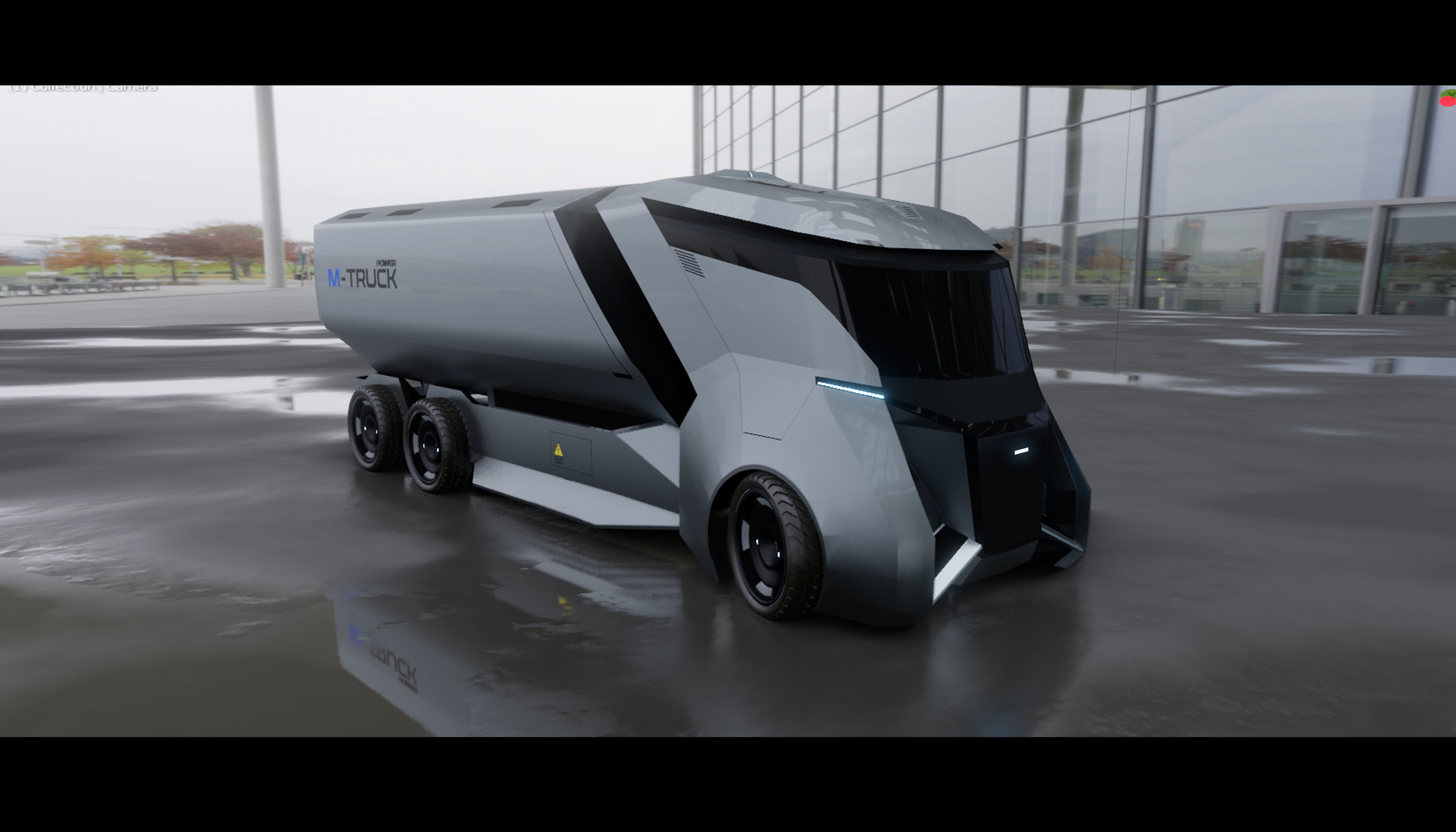 SX Truck Design concept 3D model_11