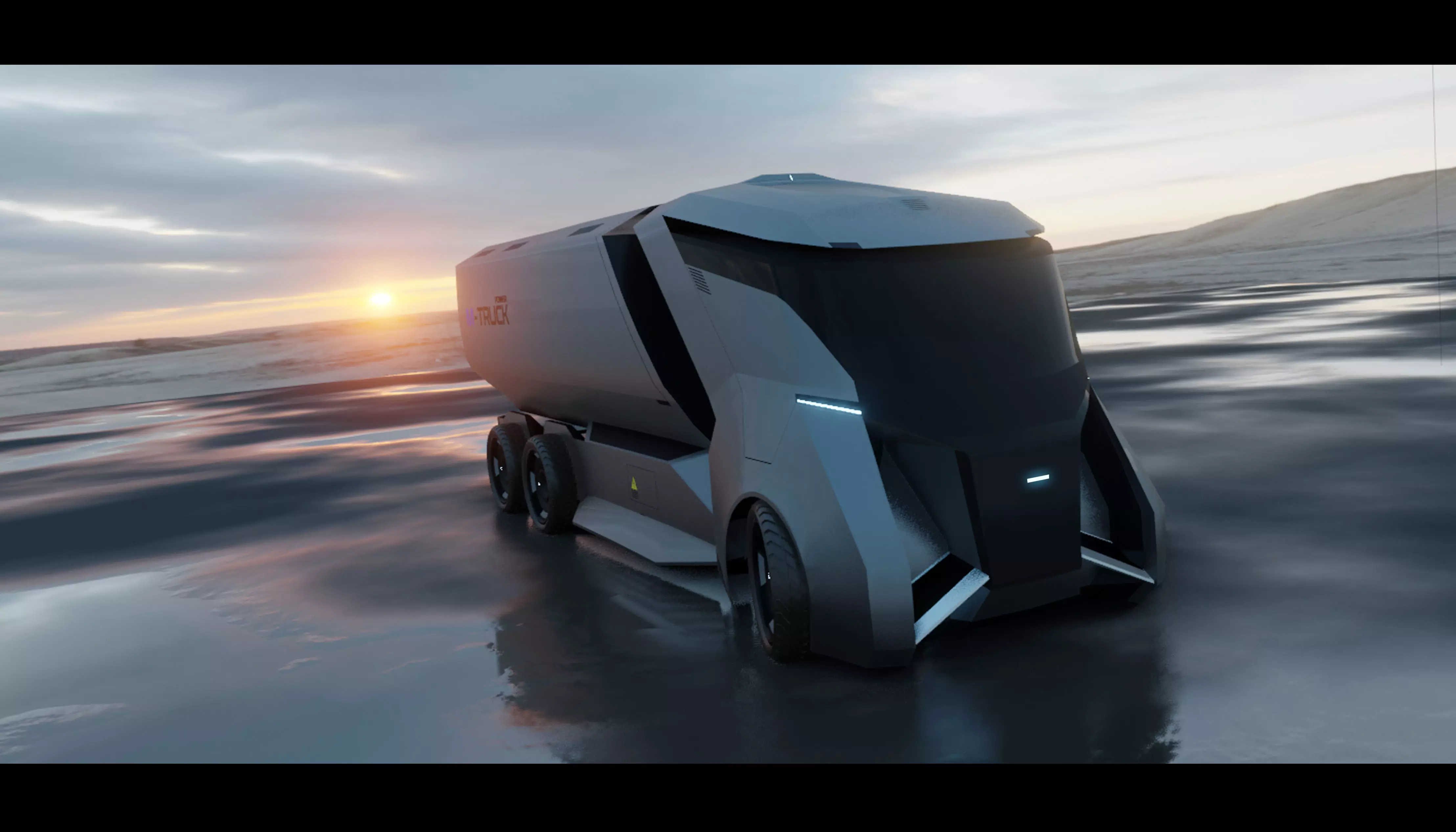 SX Truck Design concept 3D model_0