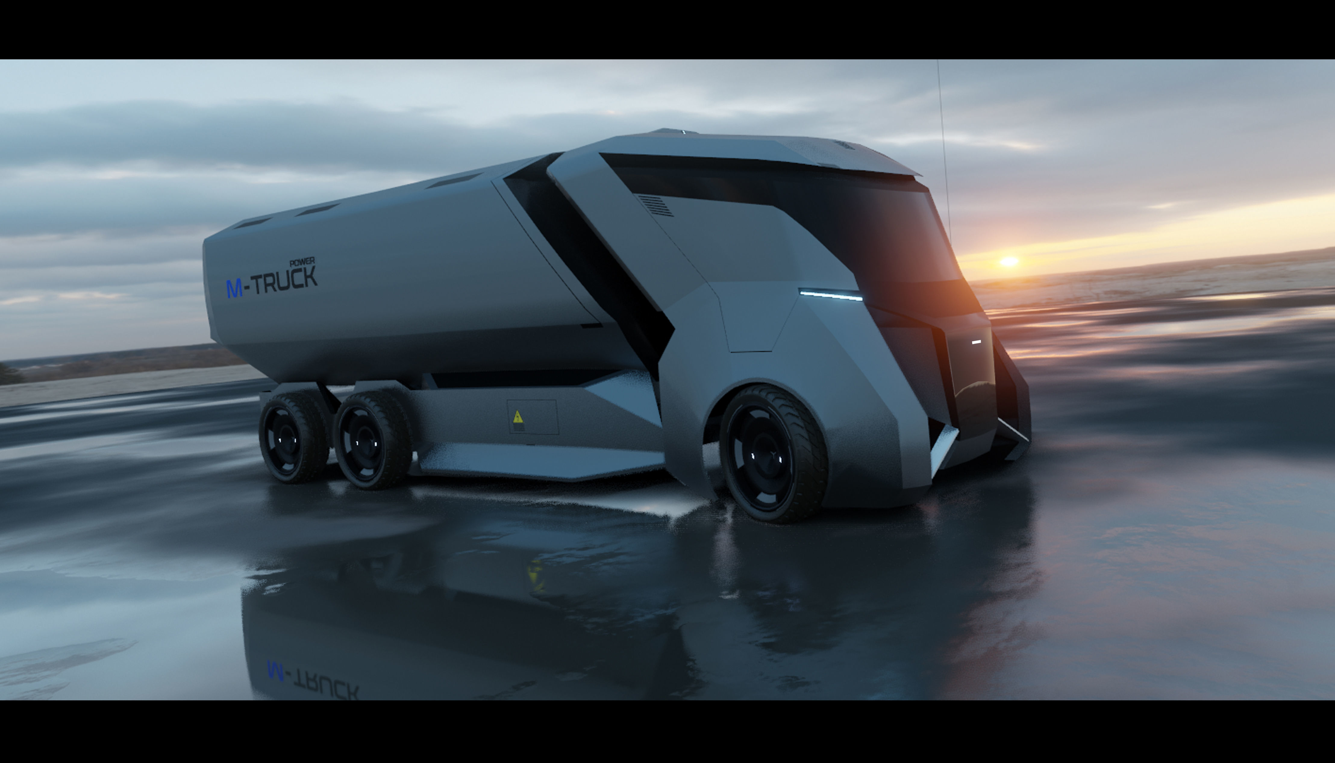 SX Truck Design concept 3D model_4
