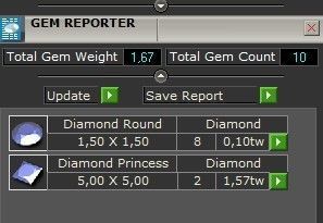 set stylish earrings and ring with emeralds and diamonds 408 3D Model Collection_6