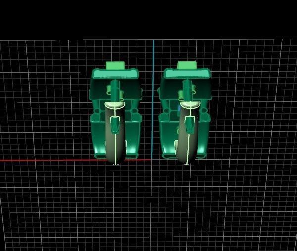 set stylish earrings and ring with emeralds and diamonds 408 3D Model Collection_14